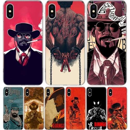 Django Unchained Phone Case for Apple iphone 11 12 Mini Pro XR X Xs Max 7 8 6 6s Plus 7G 6G 5G 5S 5 SE + Customize Cover Coque