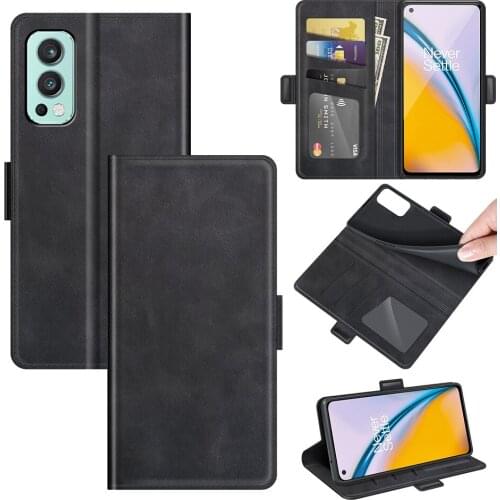 Case For Oneplus Nord 2 5G Leather Wallet Flip Cover Vintage Magnet Phone Case For One plus Nord 2 5G Coque
