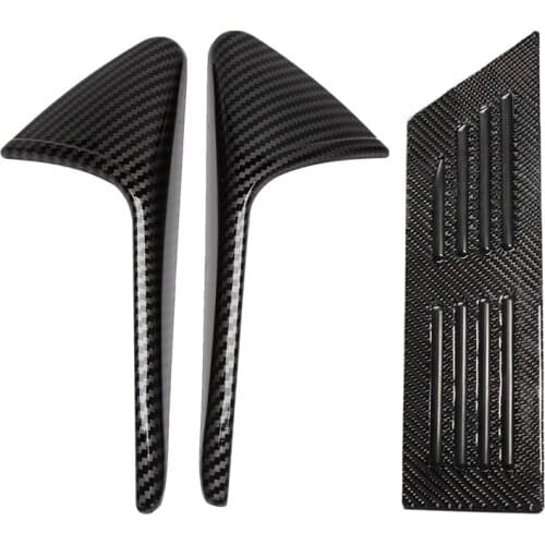 Car Camera Decorative Stickers ABS Material Camera Cover Trim with Car Foot Rest Pedal Pad