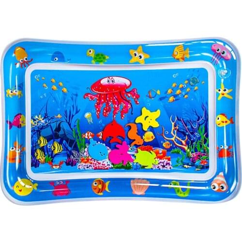 Baby Water Mat Inflatable Cushion Infant Toddler Water Play Mat For Children Early Education Developing Baby Toy Summer Toys