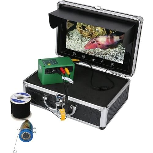 MAOTEWANG 30M 9"1000TVL Fish Finder Underwater Fishing Camera 15pcs White LEDs + 15pcs Infrared Lamp For Ice/Sea/River Fishing