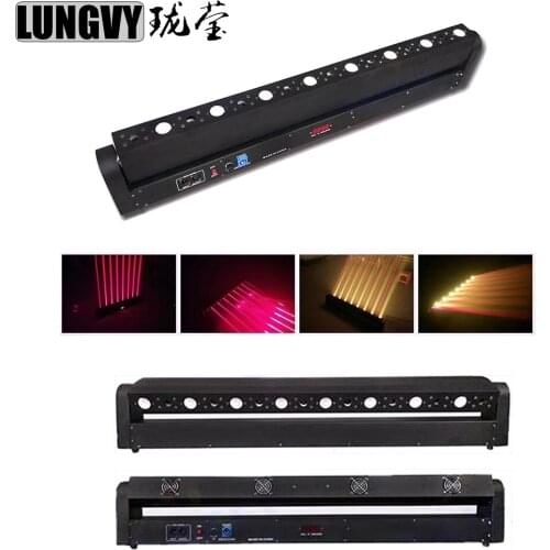 Free Shipping 2018 New Arrival 8 Holes Single Red Color Laser Curtain Stage Lighting Beam For Stage Light
