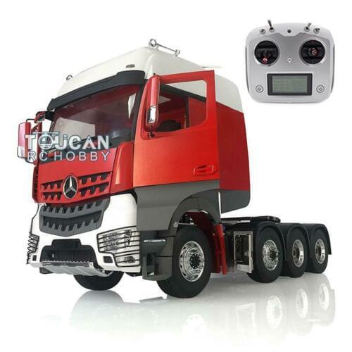 LESU Tractor Truck 1/14 RC Metal Chassis Rack Hercul Cabin Arco Radio Light THZH0852-SMT4