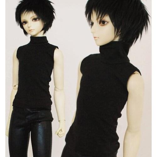 M0131 children handmade toy 1/6 1/3 1/4 uncle Doll clothes BJD/SD doll props Accessories colorful Sleeveless turtleneck 1pcs