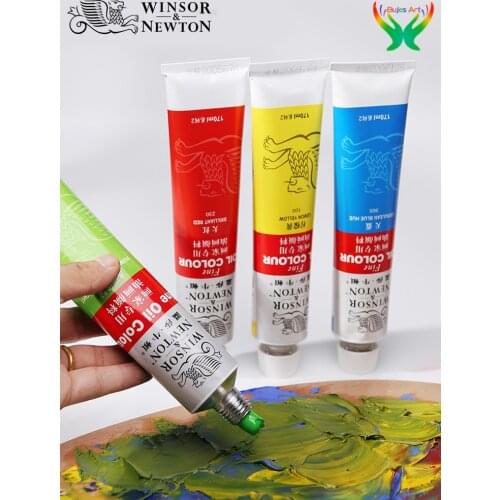 12/18/24/36/55 colors 45/170ml winsornewton artist fine oil paints set painting sunproof oil paints beginners children using