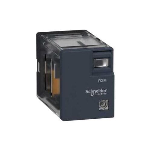 RXM2LB2BD Miniature plug-in relay - Zelio RXM2L - 2 C/O - 24 V DC - 5 A - with LED