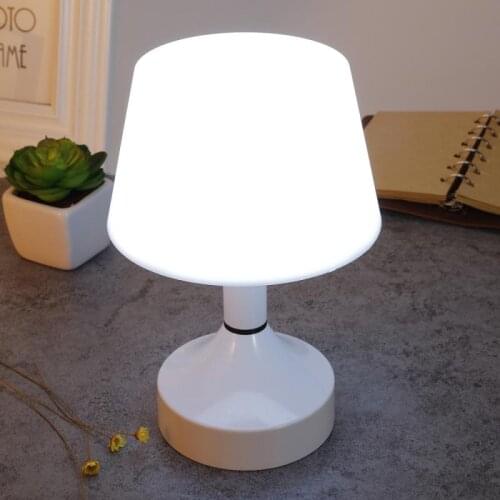 Desk Lamps 1* Modern USB Rechargeable Energy Saving LED Desk Table Lamp Convenient Reading Light White Light Newest
