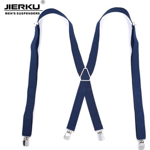 New Suspenders 4Clips Braces Environmental Clasps Suspenders Girls Suspensorio Tirantes Bretelles Elastic Strap 2.5*120cm