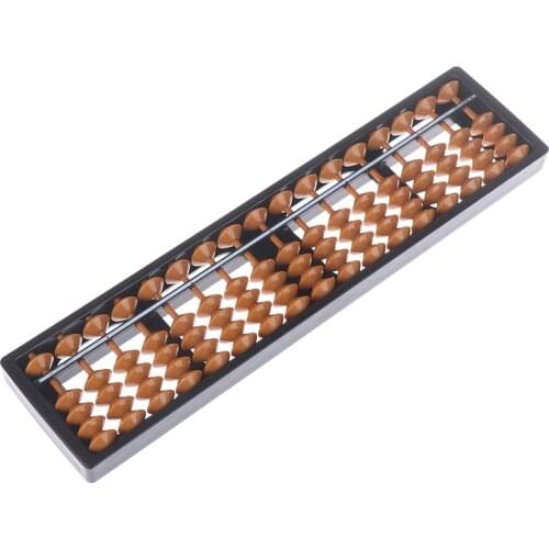 New Abacus Non-toxic Materials Arithmetic Soroban 17 Digits Kids Maths Calculating Tool Educational Toys Plastic