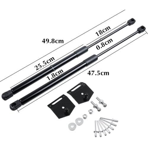 Car Front Engine Cover Hood Shock Lift SupportRod Arm Gas Spring Bracket Struts Bar For Jeep Wrangler JK 2007 2008 2009 - 2019