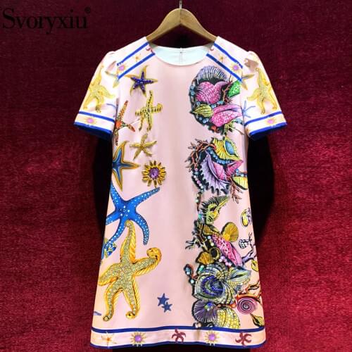 SVORYXIU Pink Summer Dresses