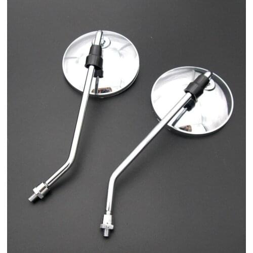 Universal 8mm Motorcycle Rear View Side Mirrors for Mountain Bike Dirt Bike ATV