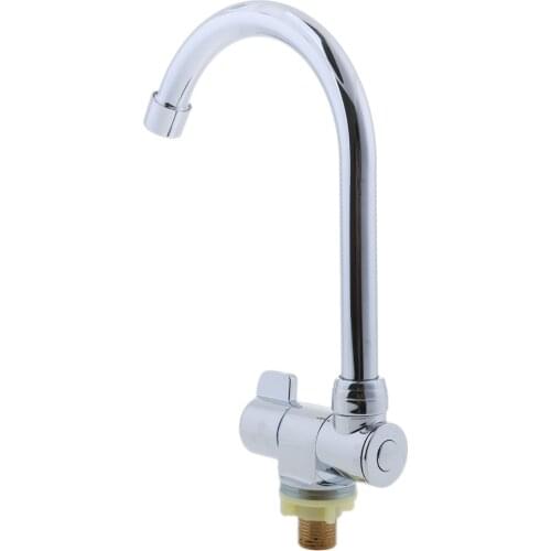 360 Rotation Garden Room Kitchen Bar Bathroom Single Cold Water Faucet #008