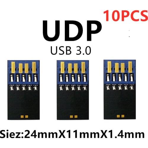 10PCS wholesale UDP USB 3.0 chip memory flash 4G 8G 16G 32G 64GB 128GB Long U disk semi-finished Universal chip pendrive Factory