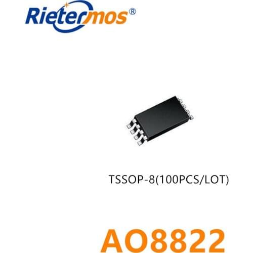50PCS AO8822 8822 TSSOP8 N-CHANNEL SMD ORIGINAL