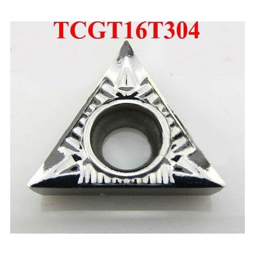 Free Shipping 10PCS TCGT16T304 Aluminum Alum Inserts Cutter Carbide Alloy for Lathe Holder SCLCR / SCFCR