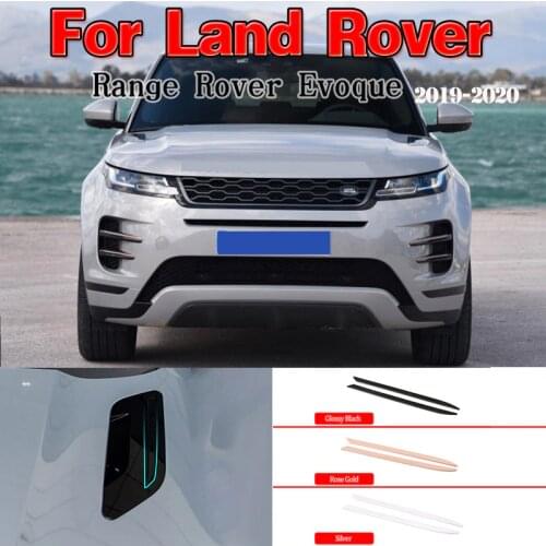 For Range Rover Evoque (L551) 2019 2020 3 Color ABS Chrome/Black Rose gold Engine Roof Hood Frame Trim Exterior Car Accessories