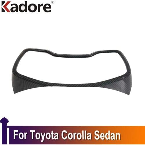 For toyota corolla sedan / Cross 2019 2020 2021 Car Interior Central Control Instrument Dashboard Meter Panel Frame Cover Trim