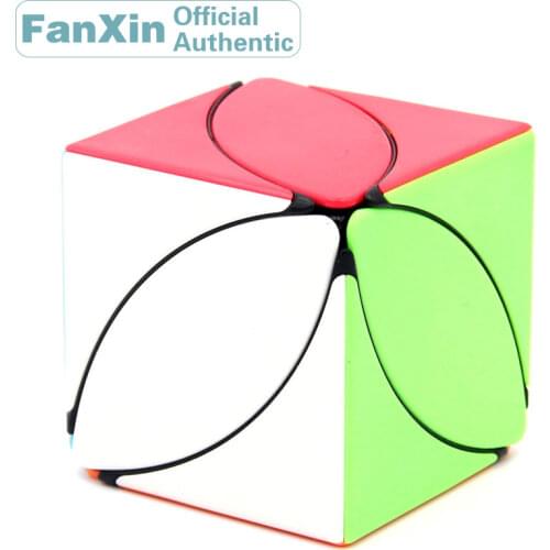 FanXin Maple Leaf Ivy 2x2x2 Magic Cube Professional Speed Puzzle Twisty Brain Teasers Antistress Educational Toys For Children