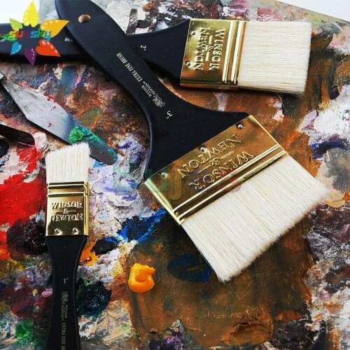 WINSOR&NEWTON Artists' Oil Brush Extra fine brush,Wool brush/bristle brush,Board brush wall painting brush shading pen