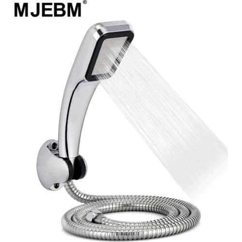 300-hole high-pressure ABS shower kit with retainer and water-saving shower with bracket and hose shower kit