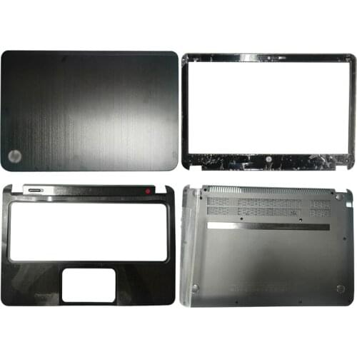 NEW Laptop LCD Back Cover/Front Bezel/Palmrest/Bottom Case For HP ENVY 4 ENVY4-1000 4-1008 4-1040 TPN-C102 Black 686574-001