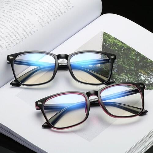 1 pc Fashion Women Men Transparent Computer Glasses Spectacle Frame Anti Blue Ray Clear Lens Eyeglasses