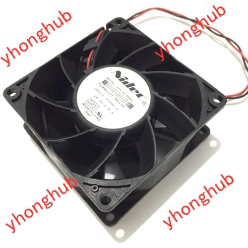 Nidec V35132-55RA 332896-C01 DC 24V 0.45A 80x80x38mm Server Cooling Fan
