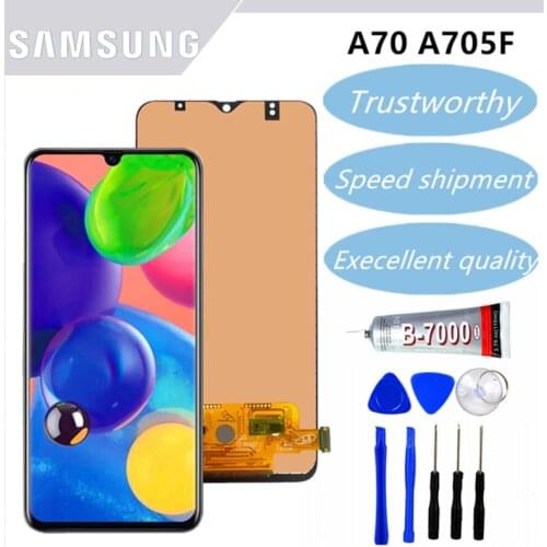 For Samsung Galaxy A70 2019 LCD Display Touch Screen Digitizer Assembly For Samsung A705 A705F SM-A705F A705DS