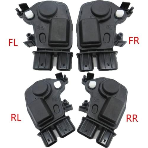 4PC Front and back Door Lock Actuator Pilot Power For 2002-06 Acura RSX 72115-S6A-J01 72155-S6A-J01 72615S6AJ01 72655S6AJ01