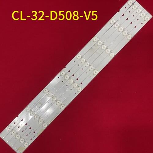 5PCS LED Backlight Strip 8Lamps For CL-32-D508-V5 For BDM3200FC AOC 315LM00001 I3242VW T3242M TPT315B5-EUJFFA