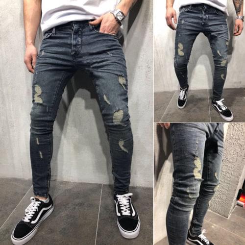 Thefound Mens Autumn Jeans