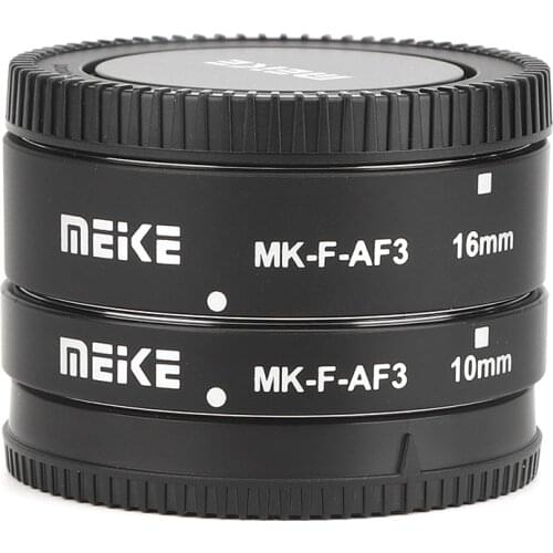 Metal Auto Focus Macro Extension Tube for Fujifilm X-T20 XT2 X-T10 XT3 X100F X-H1 X-A5 X-PRO2 X-A1 X-T1 X-T10 Meike MK-F-AF3 r25