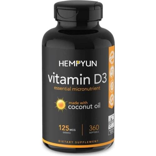 Vitamin D3 Softgel OEM Organic Calcium Vitamin D3 Tablet
