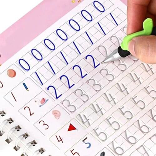 Magic Calligraphy That Can Be Reused Handwriting Copybook Set for Kid Calligraphic Letter Writing SNO88