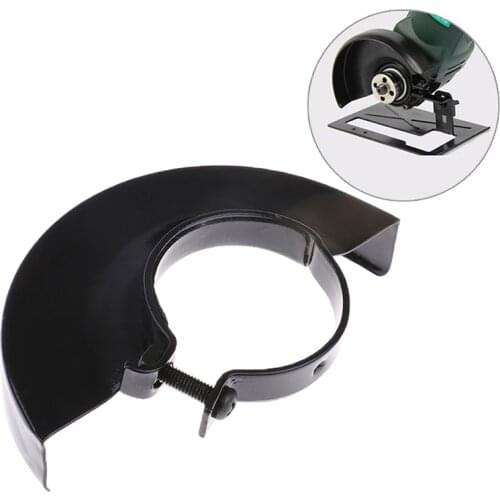 Black Cutting Machine Base Metal Wheel Guard Safety Protector Cover for Angle Grinder