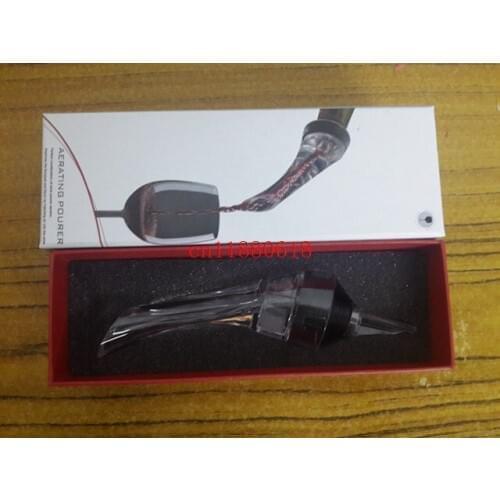 152pcs/lot Fast shipping Transparent Acrylic Travel Bar Red Wine Aerator Decanter Pourer Essential Set Quick Aerating