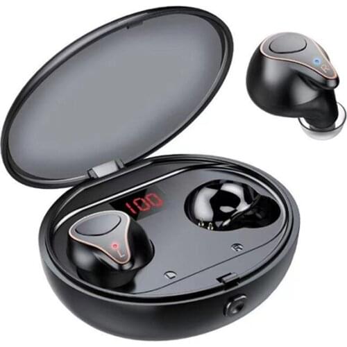 Kebidu Wireless Earbuds TWS Bluetooth 5.0 Earphone Stereo Waterproof Sport Earphones for Phone Handsfree Gaming Headset with Mic