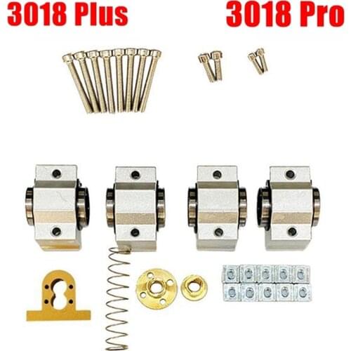 CNC 3018 SCV12VUU Bearing 12mm 10mm for CNC3018 T8 Screw Lead 4mm Diameter 12mm for CNC Machine Xaxis Update