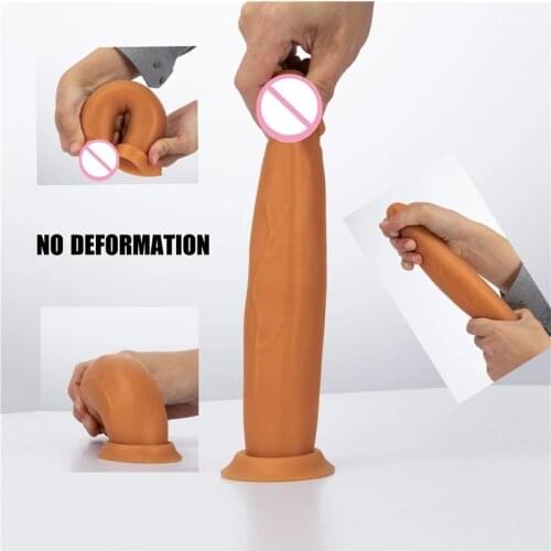 Huge Anal Dildo Female Masturbator Silicone Big penis Butt Plug Vagina G spot Erotic Toys For Men Women Gay Adult Sex Products