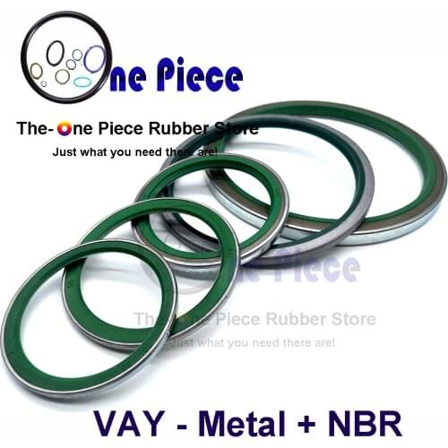 VAY seal ID= 30-100 mm NBR+Steel EXCAVATORS part metal+ NBR gasket