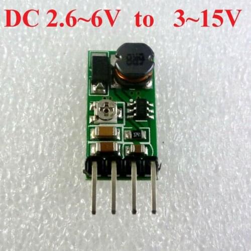 DD06AJSA DC 2.6-6V to 3-15V Adjustable Output Board DC DC Boost Step up Converter Voltage Module