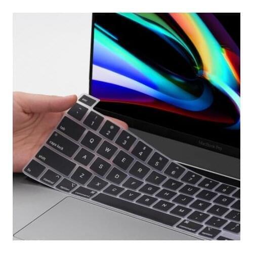 US Silicone Keyboard Cover For Apple MacBook Pro 16 Inch model A2141 Keyboard Covers Film Scratch Proof Protect macbook pro 16