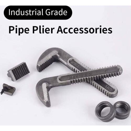 Heavy Duty Pipe Pliers Accessories Set 8-24 Inch 6 Specification High Carbon Steel Durable Parts American Type Pipe Plier Parts