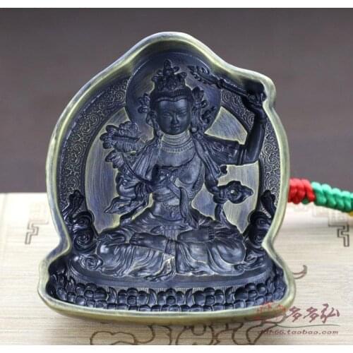 Tsa tsa par Tibetan Buddhist Manjusri antique religious articles / die / wipe oblation