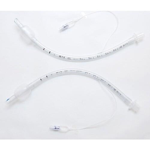 Uvet 6.5-10.5mm Medical single use tracheal tube Reinforced Airway tube throat PVC Disposable tracheal intubation