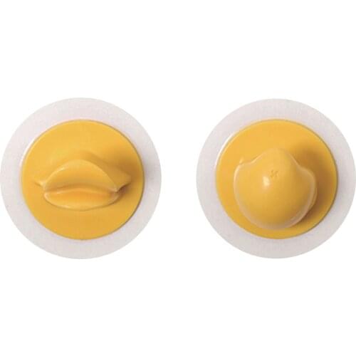 1Pair Bathroom Hook Self Adhesive Innovative Duck Shape Wall Hanger Cute Creative Duckbill Nail-free Hook Bathroom Accessories