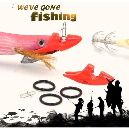 2pcs Fishing Bait Lure Tackle Accessories 10g 15g 20g Squid Jig Tip Run Weight Sinker for Wood Shrimp Prawn Lure Bait