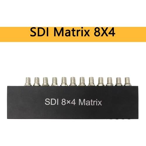 SDI 8X4 Matrix Switcher SDI 8 In 4 Out Full-HD SD-SDI HD-SDI 3G-SDI SDI Signal Digital Video SDI Matrix Switcher