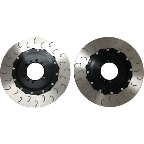 Modified Racing 330x28mm refitted brake pads disc slotted modified disc with black plum blossom for BMW E30